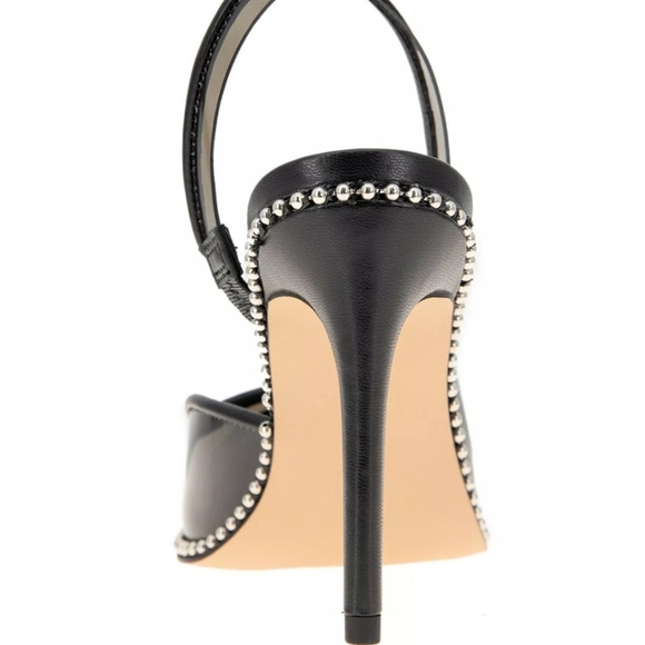 BCB Generation Hamina Clear Tinted Vinyl Ball Chain Welt Slingback Pump - Picture 3 of 3